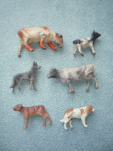 Alte tiere figuren aus - alte, &